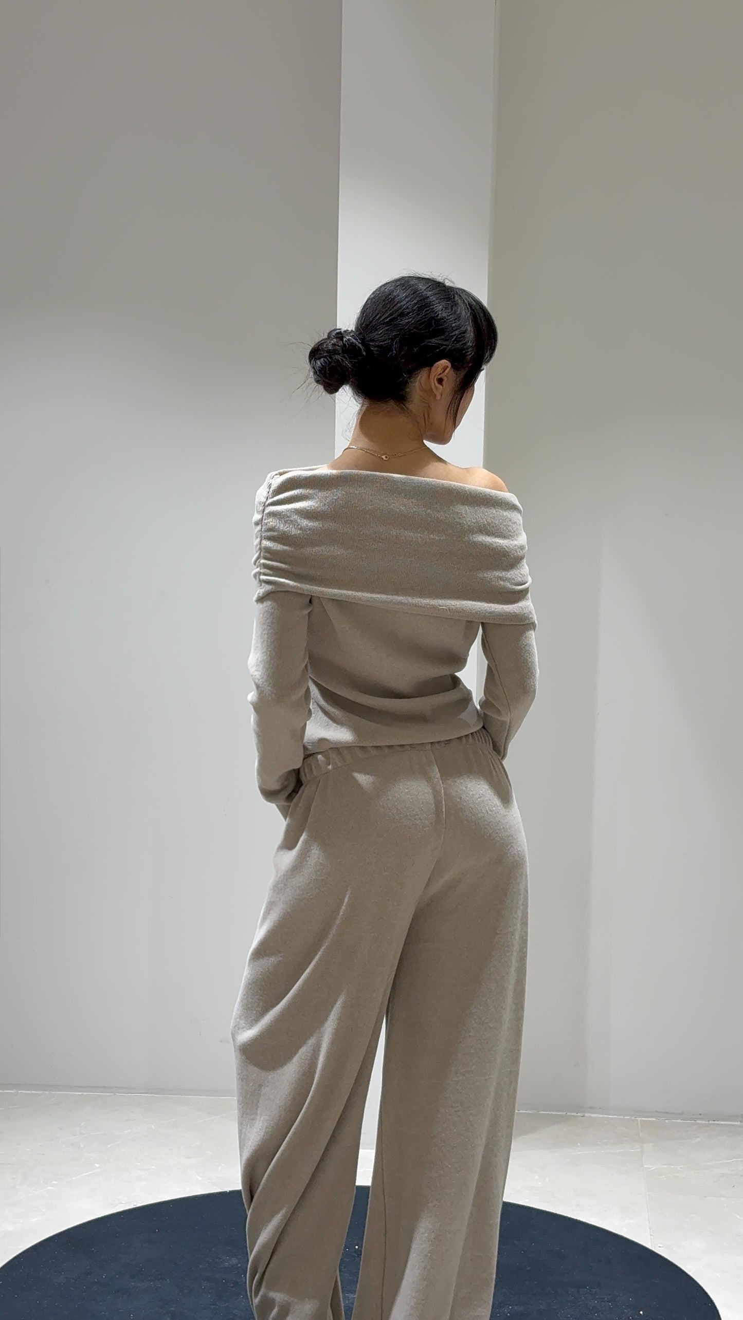 Ensemble pantalon et haut droit