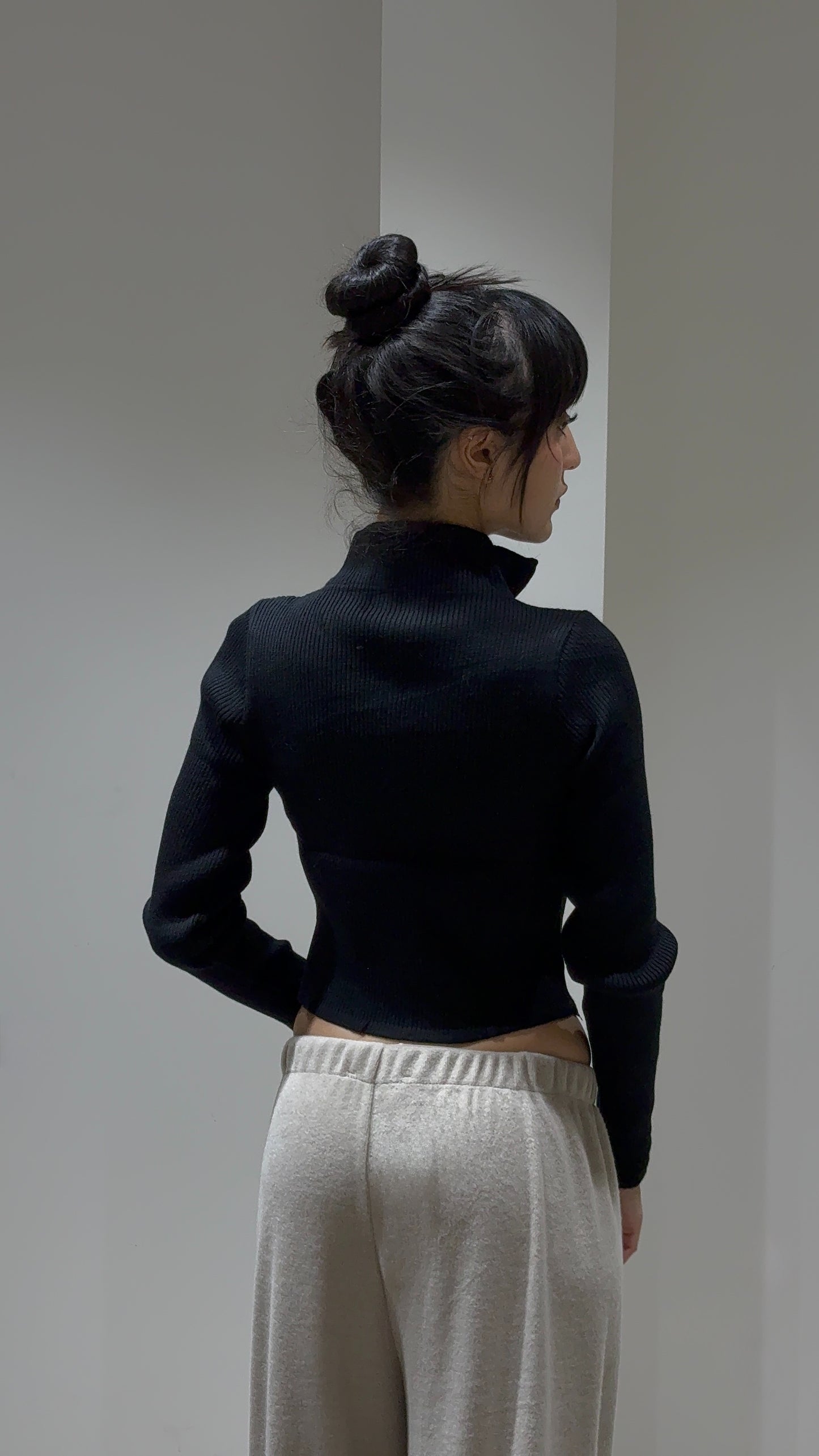 Mini veste zippée